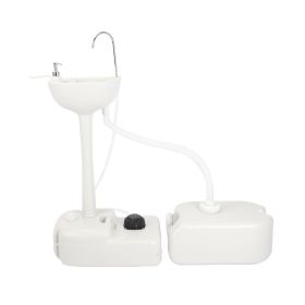 Same Code17634047CHH-7701 562 Portable Removable Outdoor Hand Sink with 24L Recovery Tank