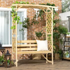 Outdoor Garden Bench , Garden chair (Color: as picture)